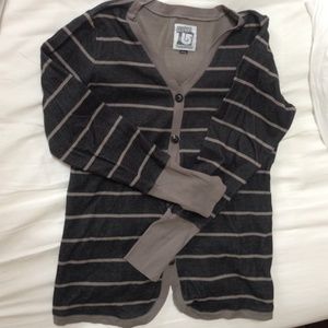 Burton cardigan sweatshirt