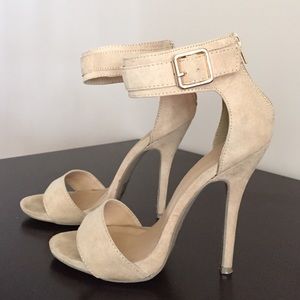 Ankle strap heels
