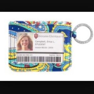 Vera Bradley Campus Double ID Marina Paisley