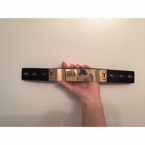 Zara Gold Studded Belt