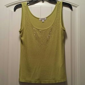 Calvin Klein embellished tank