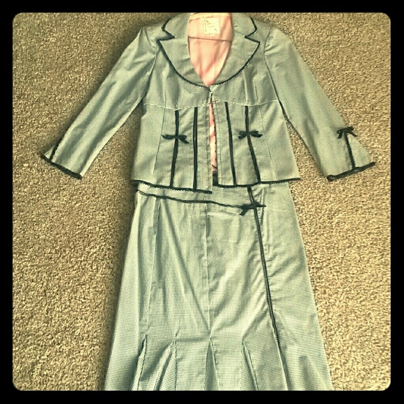 Nanette Lepore blazer and matching skirt