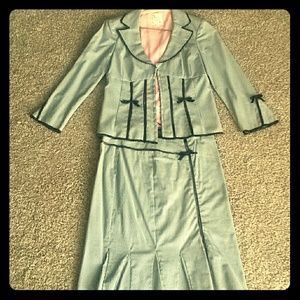 Nanette Lepore blazer and matching skirt