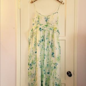 Zara size large midi spring/summer dress.