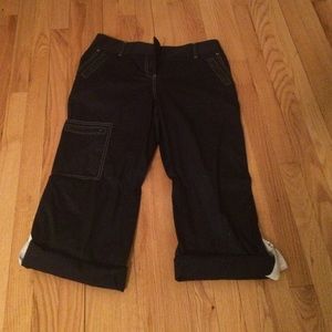 Loft Navy Capris