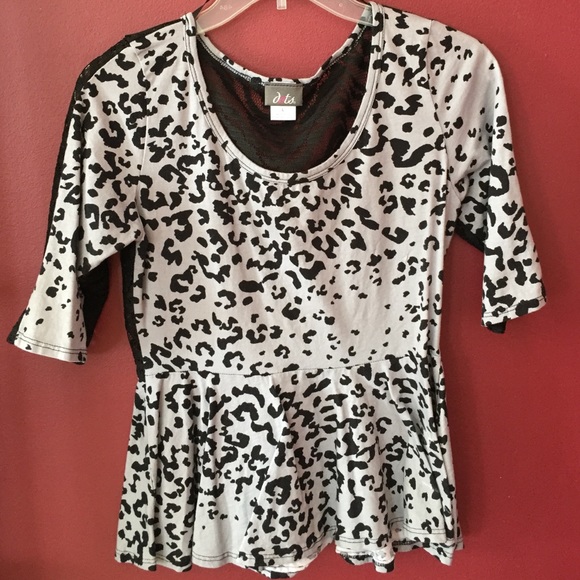 Peplum & Lace top - Picture 1 of 4