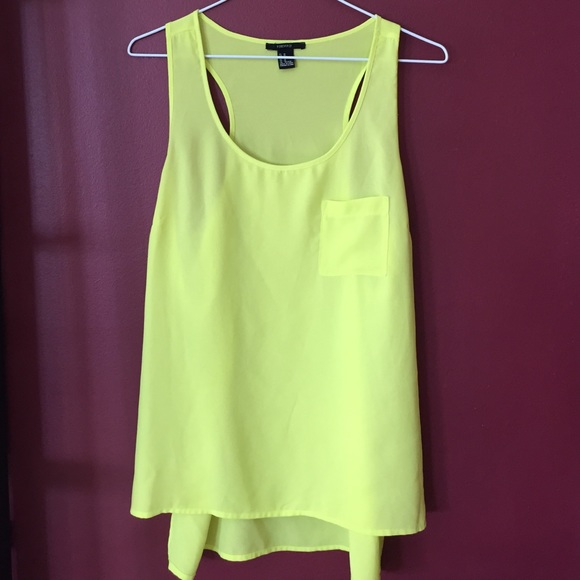 Forever 21 bright pocket tank