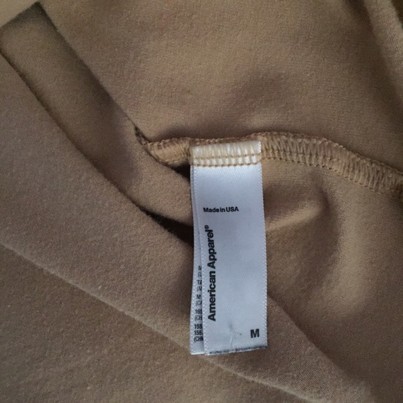 ❌SOLD❌American Apparel Turtleneck Tank Crop - Picture 2 of 3