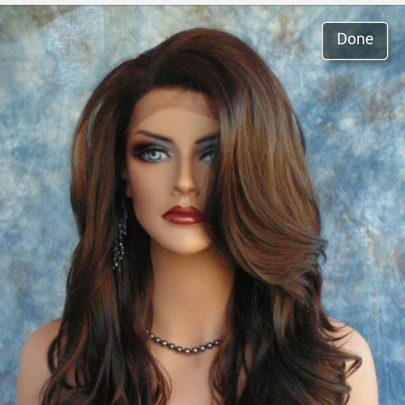 Front lace wig