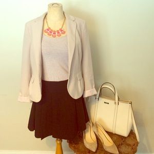 A-Line Black Skirt that goes with everything