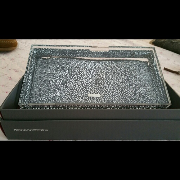 Vince Camuto Acrylic Clutch - Picture 2 of 3