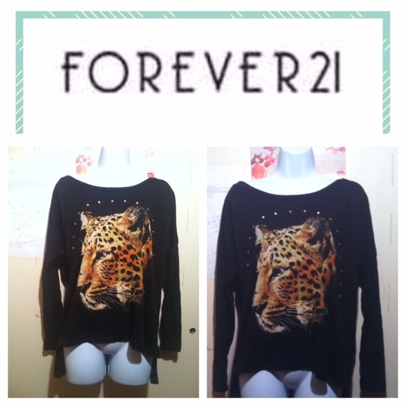 🌺 Forever 21 Black Long Sleeve Top 🌺