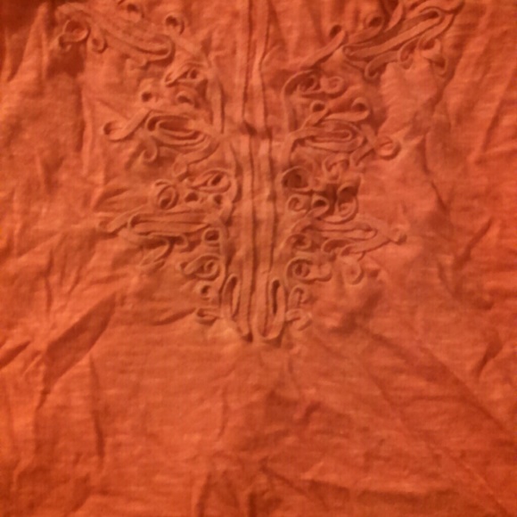 Orange tank.