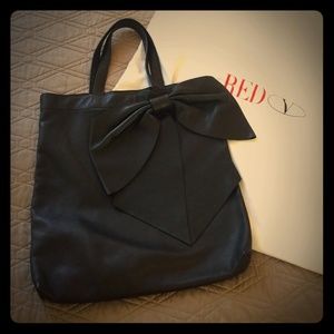 Valentino Big Bow leather tote