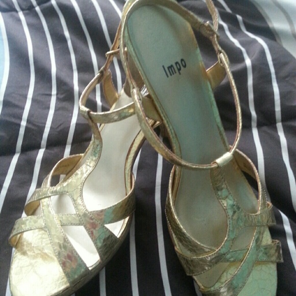 Strappy heels