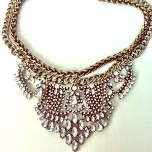 Glam statement necklace