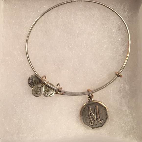 "M" Alex and Ani bracelet