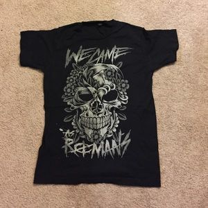 We came As Romans Skull Shirt size Small