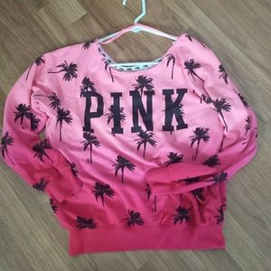 Victoria's secret pink tropical crew
