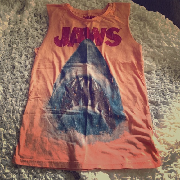 JAWS Orange Top🌊😁🌸