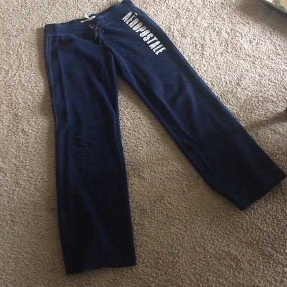 Navy blue sweatpants