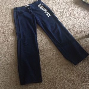 Navy blue sweatpants