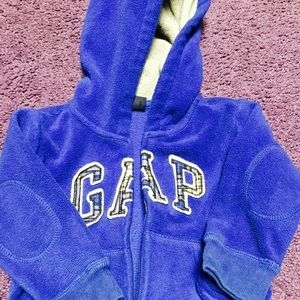 Adorable blue Gap Fleece jacket
