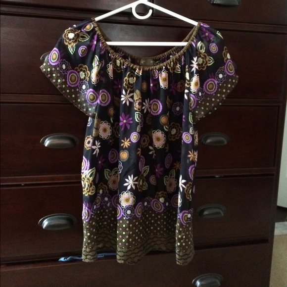 Anthropologie printed top