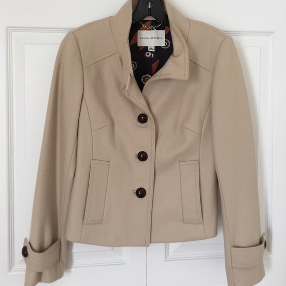 ✔️SOLD✔️♦️Banana Republic 100% Wool Jacket