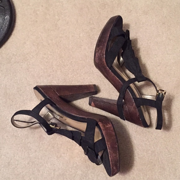 Wooden heels