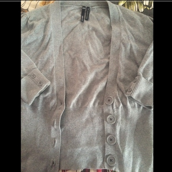 Grey Cardigan