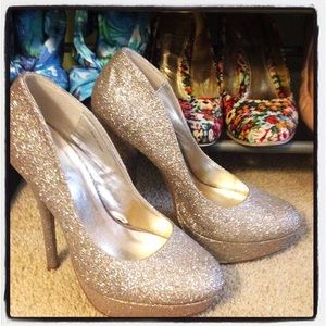 Glitter heels // sold locally