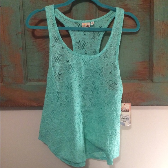 Seafoam tank top