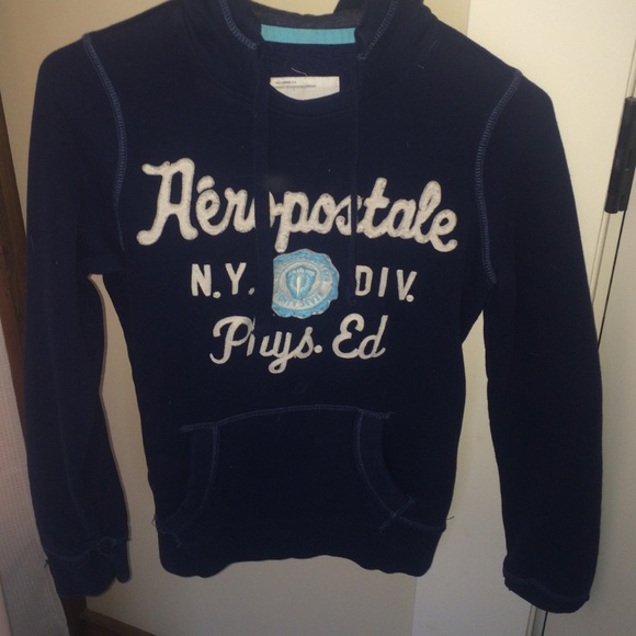 Women's Navy Blue Aéropostale Sweat Shirt!