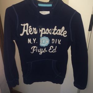 Women's Navy Blue Aéropostale Sweat Shirt!