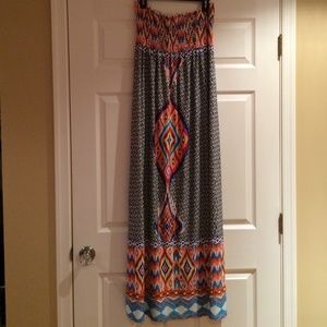 Tribal Pattern, Ling Maxi Dress