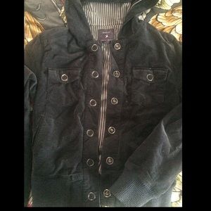 Grey Bomber Jacket