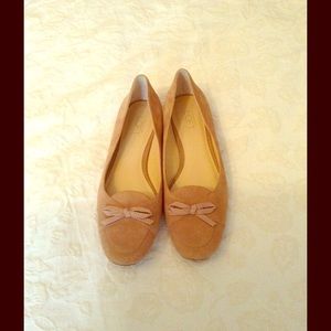 Suede flats