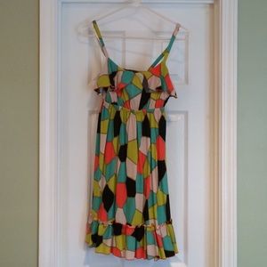 Karlie geometric dress