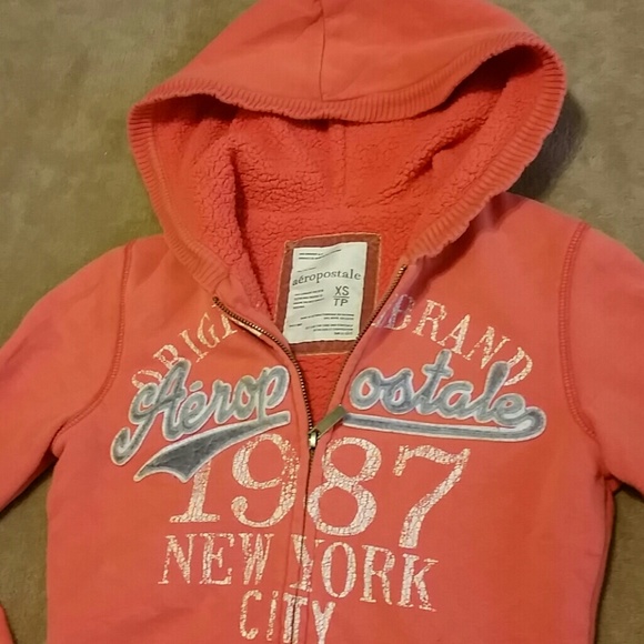 Aeropostale hoodie. Zip up - Picture 2 of 3