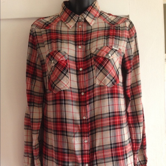Diesel 2014 Fall Collection Plaid Button down.