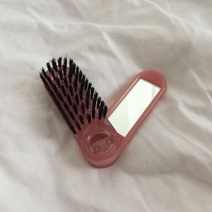 Hairbrush/Mirror Compact