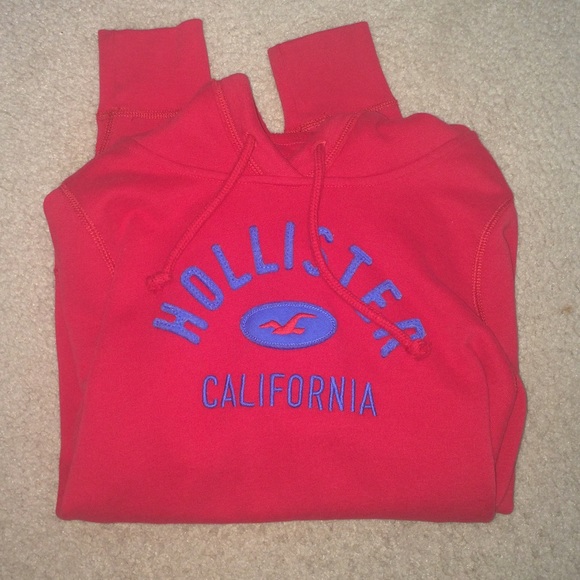 Red hoodie