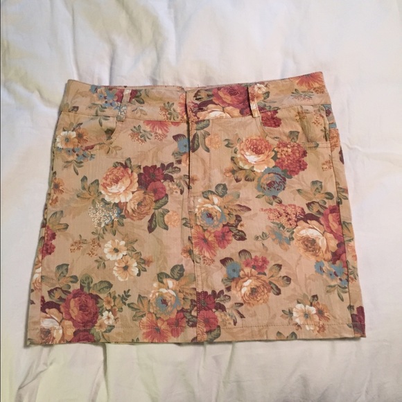 Floral skirt