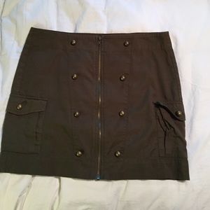 Military style skirt