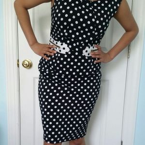 Polka dot Business Dress