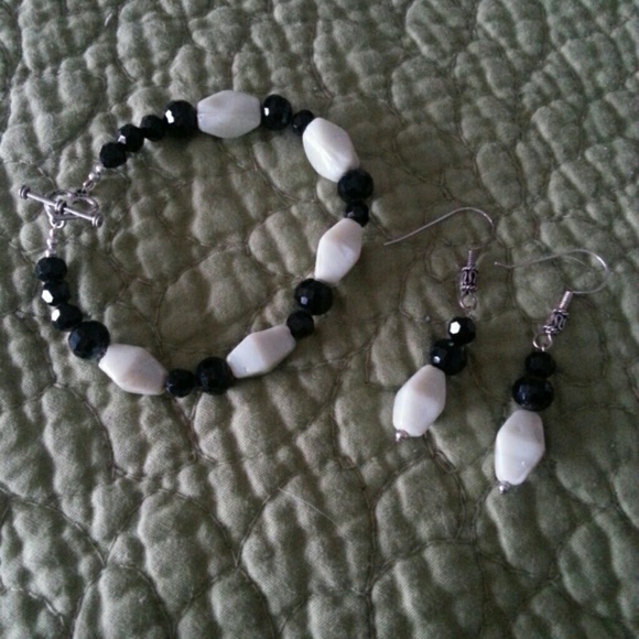 Handmade Bracelet and earring set