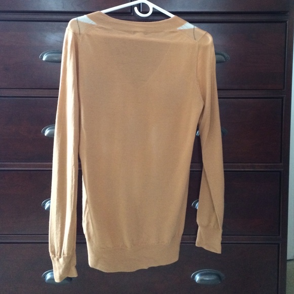 JCrew argyle v-neck sweater - Picture 2 of 2