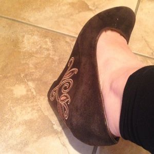 Bandolino brown wedges