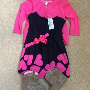 OshKosh girls 9M dress --reduced price